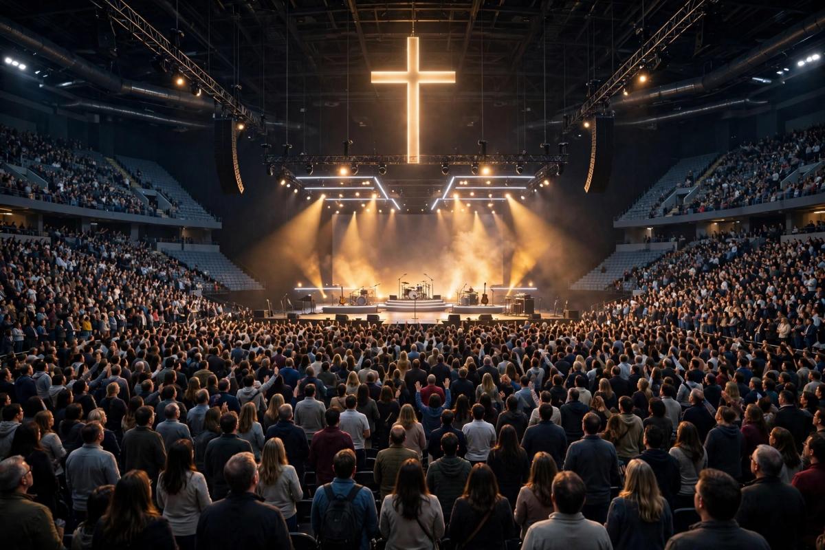 «God Loves You Tour» в Манчестере: более 10 тысяч человек услышали Евангелие, около 800 решили последовать за Христом
